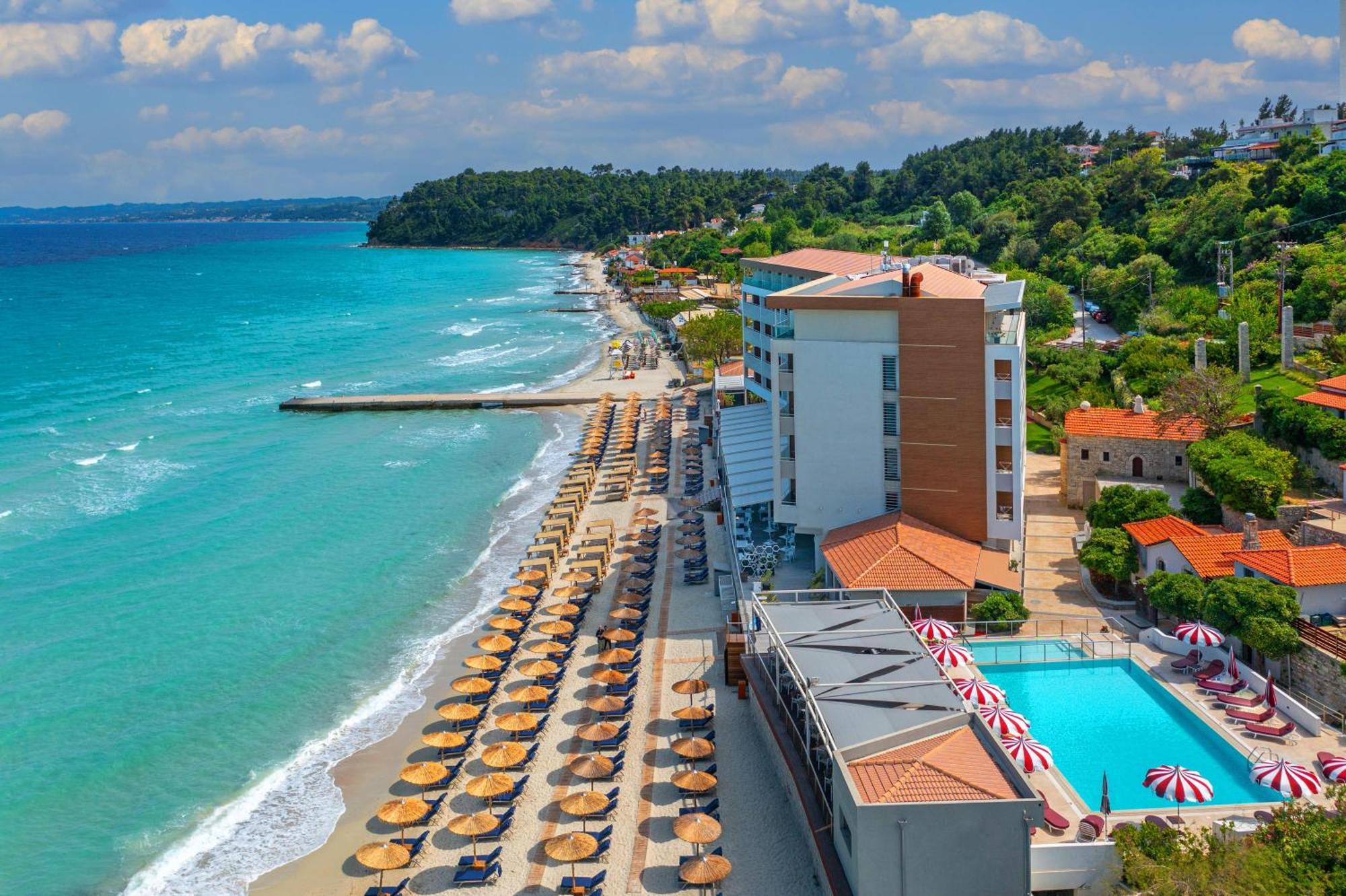 Ammon Zeus Luxury Beach Hotel Kallithea  Екстериор снимка